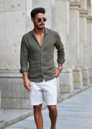 Dresses ideas with business casual, shorts, dress shirt: 