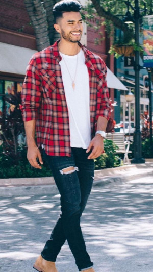 Summer flannel outfits men, men's apparel: 