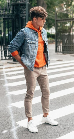 Outfit ideas with shirt, jeans, denim, tartan, jacket: 