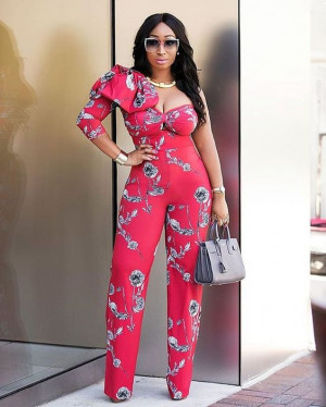 Nigeria fashionable jumpsuit styles for weddings: 
