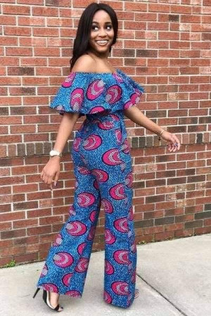 Great collections palazzo ankara jumpsuit discounts and allowances, african wax prints: 