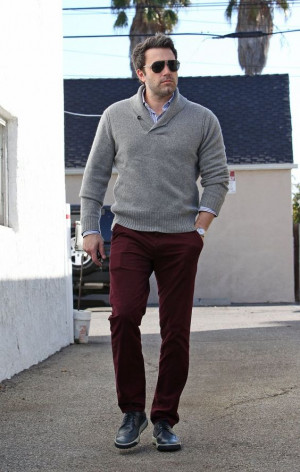 Ben affleck clothing style, men's clothing: 