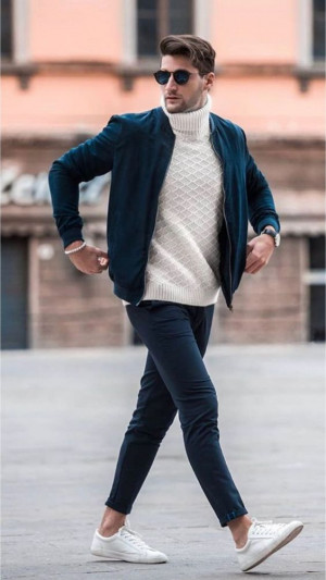 39 Best Sweater Outfits For Men Images in November 2023