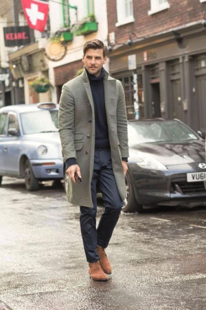 Outfit inspo mens overcoat style  men's clothing, men's style: 
