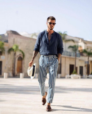 Dresses ideas summer pants men wide-leg jeans, linen trousers, men's style: 