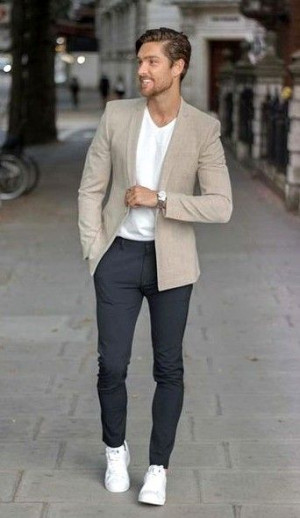Mens smart casual outfits, men's clothing: 