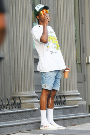 Lookbook dress asap rocky outfits 2022 a$ap rocky, fashion designer, awge label, t-shirt: 