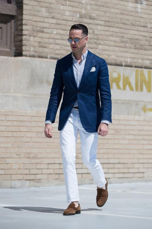 Blazer for white jeans, jean jacket: 