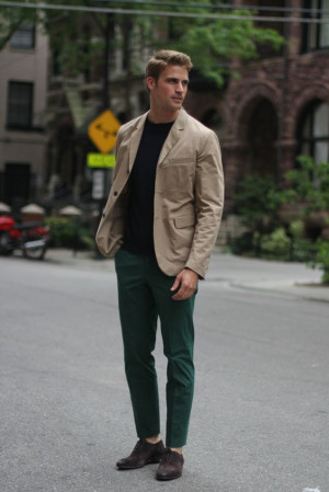 Buy Men Green Slim Fit Solid Casual Trousers Online  806374  Allen Solly