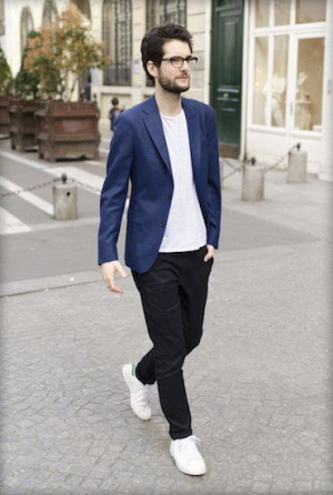 Designer outfit blazer homme ete, t-shirt: 