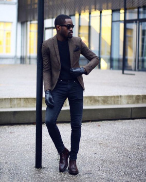 Clothing ideas with coat, denim, jeans, blazer, dress shirt: 
