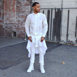 Mens all white party outfit ideas: 