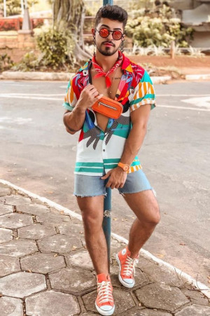 Looks para carnaval masculino flag football men: 