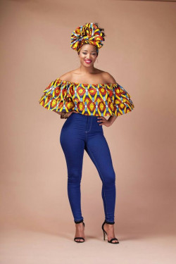 Outfit ideas fashion model, african wax prints: 