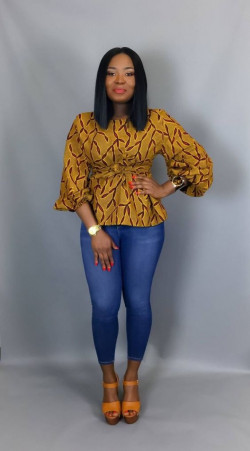 Vogue ideas ankara wrap top ankara wrap blouse, ankara wrap top, cache-cœur: 