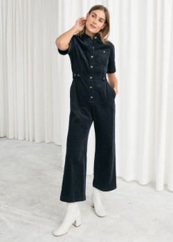 Classy outfit with jeans, overalls, one-piece garment: 