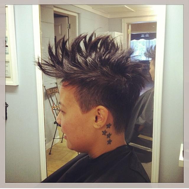 Best Short Pixie Cut Hairstyles 2018 : Love! This is so cute! @alenam84 #pixie #pixiecut #shorthair #shorthairdontcare ...: Hairstyle Ideas,  Mohawk hairstyle,  Pixie Hairstyle  