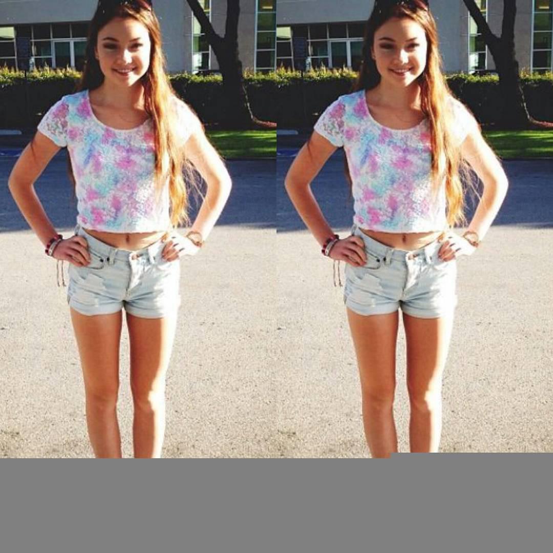 Summer outfits for teenage girls with shortsSlim-fit pants: summer outfits,  Printed Outfits  
