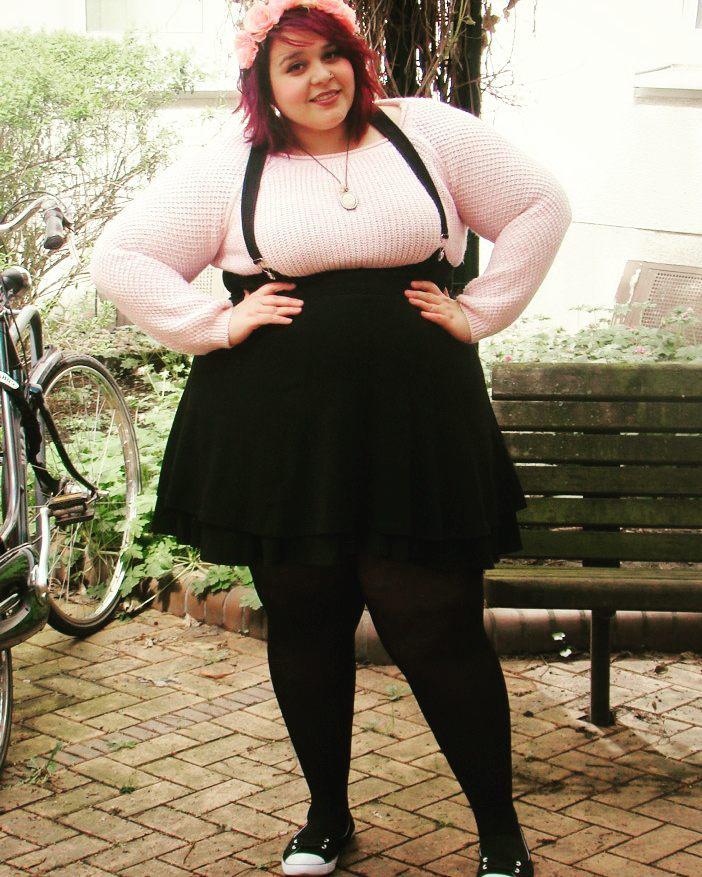 Little black dress, Black M: Plus size outfit  