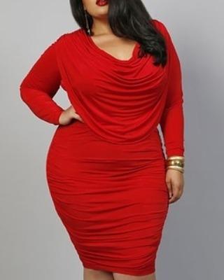 #plussize #reddress #redpassion #instafashion #beautywithplus #elegancy...