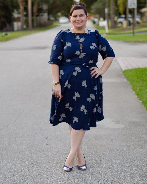 Cardigan - Black, Cocktail dress, Polka dot: Plus size outfit  