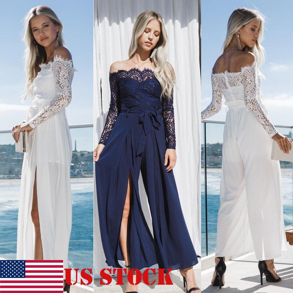 Women Sexy Chiffon Jumpsuit Romper Short Trouser Bodycon Clubwear Playsuit Dress: 