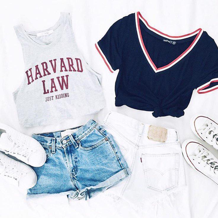 Shorts Outfit Casual wear, Grunge fashion: summer outfits  