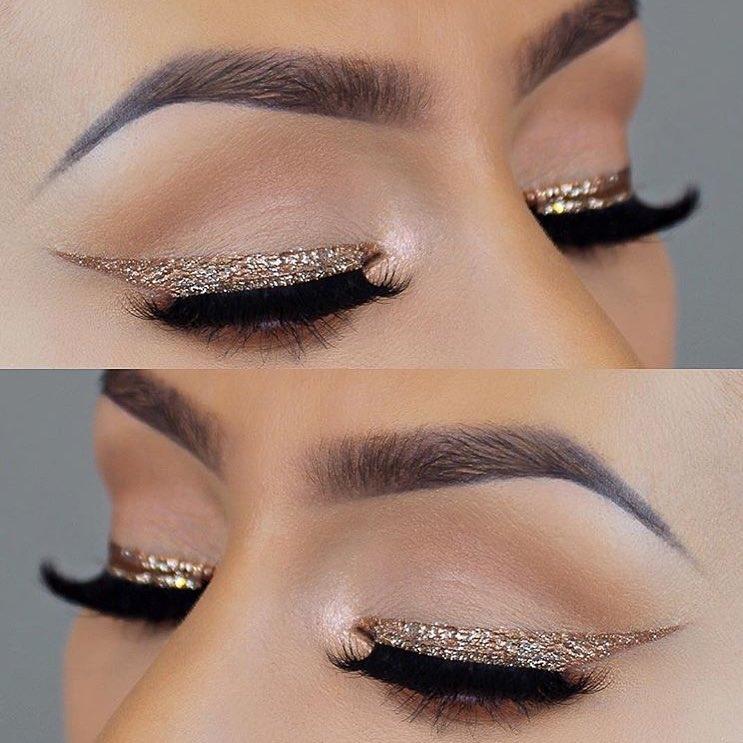 Makeup Ideas for Date Night : Glitter  
Tag someone who would love this 
Follow @fashionmakeupglam & tag for a...: 