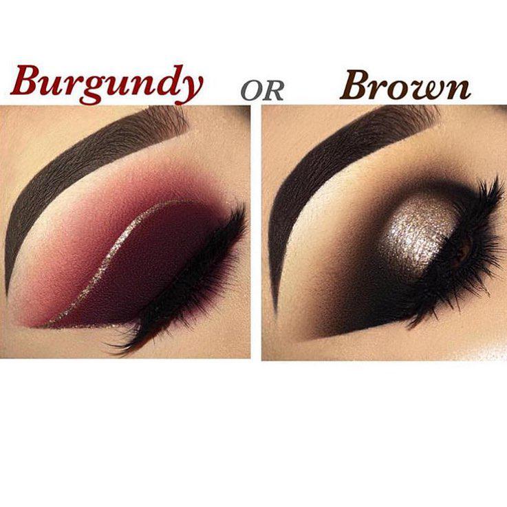 Makeup Ideas for Date Night : Left or right? ?
Tag someone who would love this 
Follow @fashionmakeupglam & ta...: 