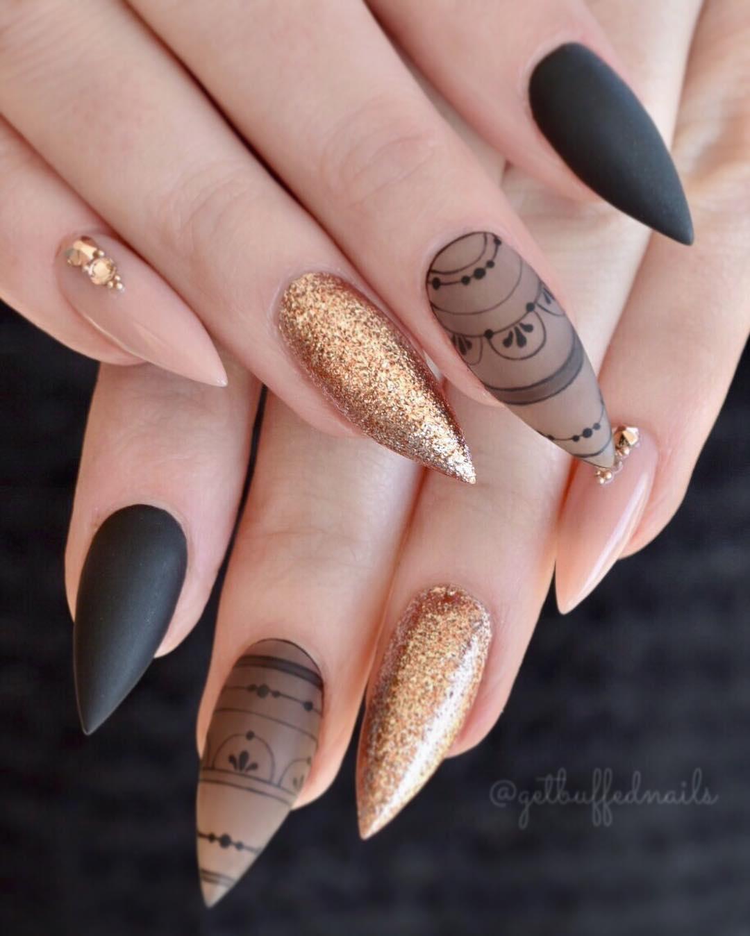 Makeup Ideas for Date Night : Beautiful Nails Ideas for Date Night: Pretty Nails  