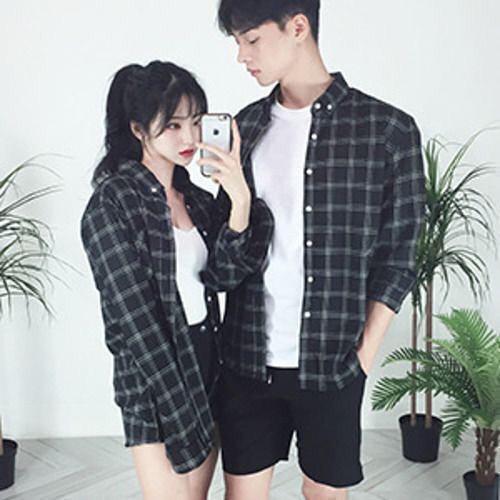 Matching couple outfits tumblr: Be a couple blogger! Show your love for each other with our stylish matchy outfi...: 