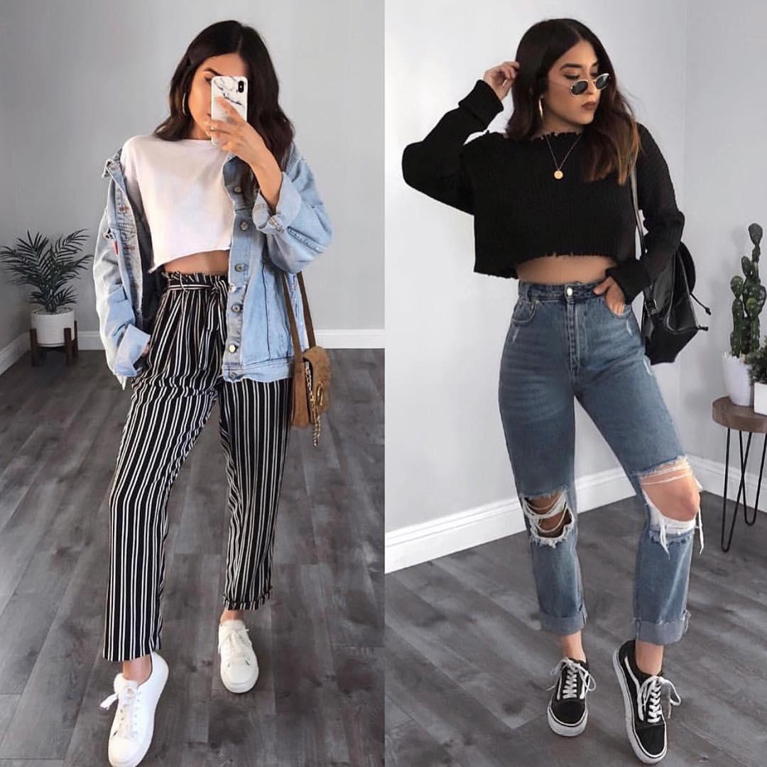 etkilemek yarasa Oncu chicas con nike air force y mom jeans ac?l?s ... photo pic