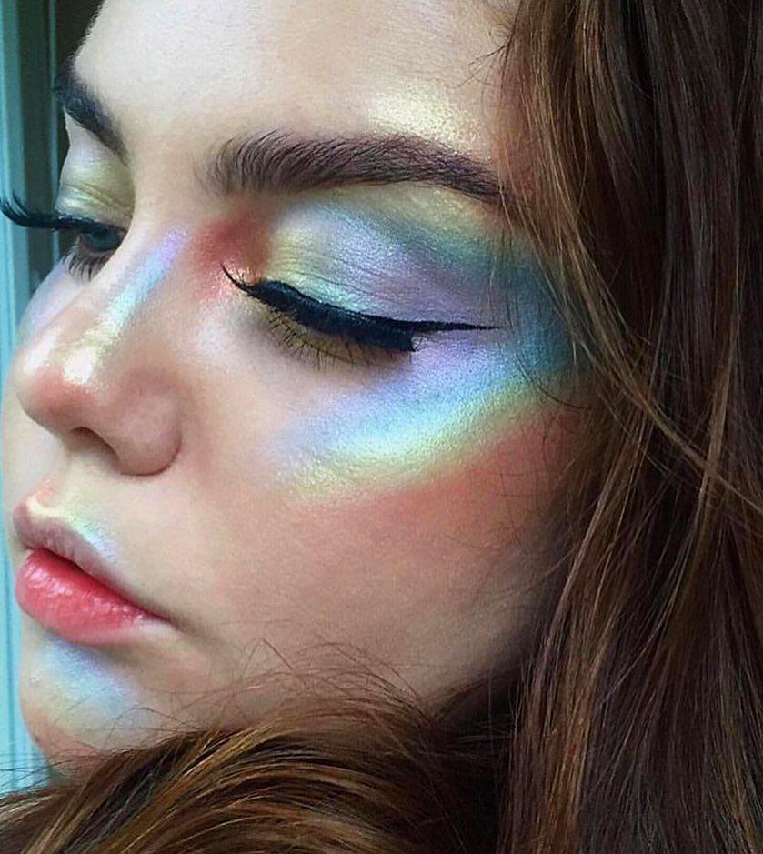 Rainbow Highlight > @stella.s.makeup ...: 