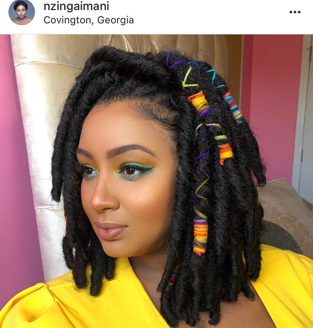 Black Girl Style 2018: Hairstyle Ideas,  Box braids,  Black Girl Fashion,  Locs Crochet  