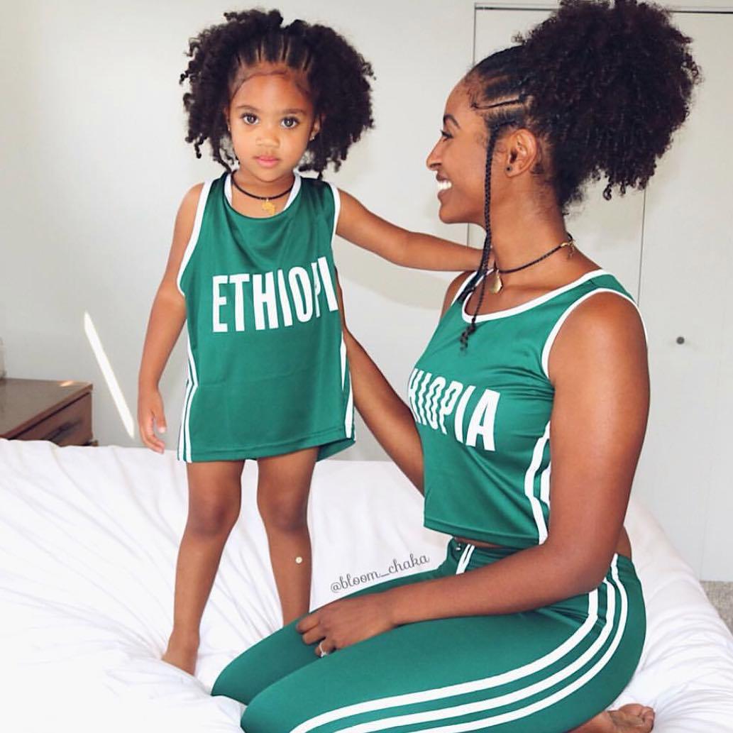 Matching Daughter & Mother Outfit, looking Cute!: 