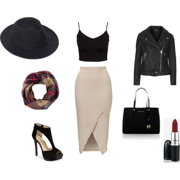 Winter Outfit IdeasCrop and Skirt: 
