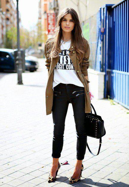 Wonderbaarlijk Casual-chic Outfit Idea for Work on Stylevore VS-41