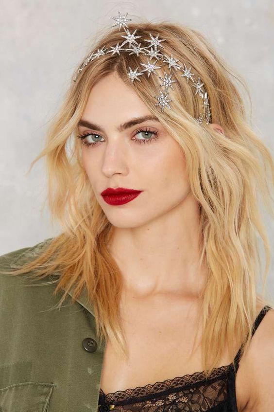 Constellation Pavé Star Headband - Hair + Hats: 