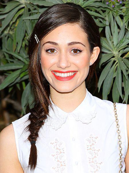 Emmy Rossum’s Fishtail: 