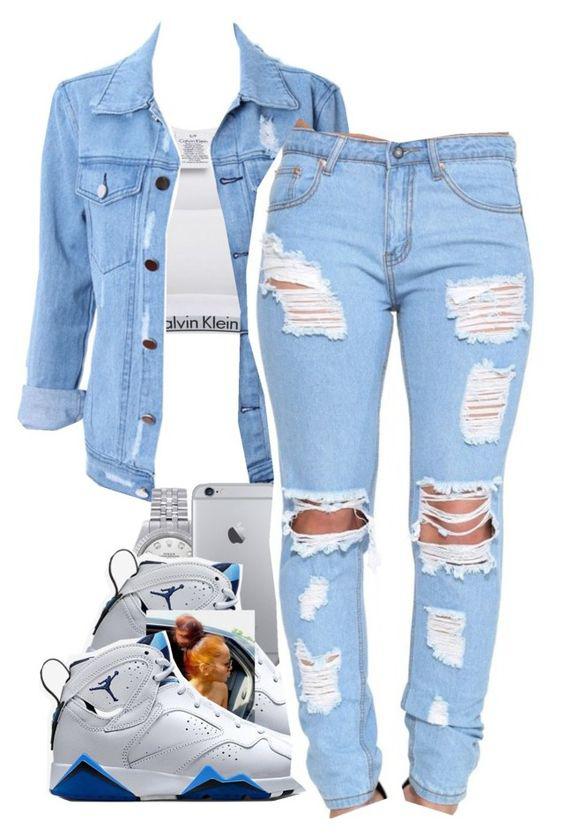 Casual Winter Outfit: Casual Winter Outfit,  Air Jordan,  Calvin Klein,  Polyvore outfits  