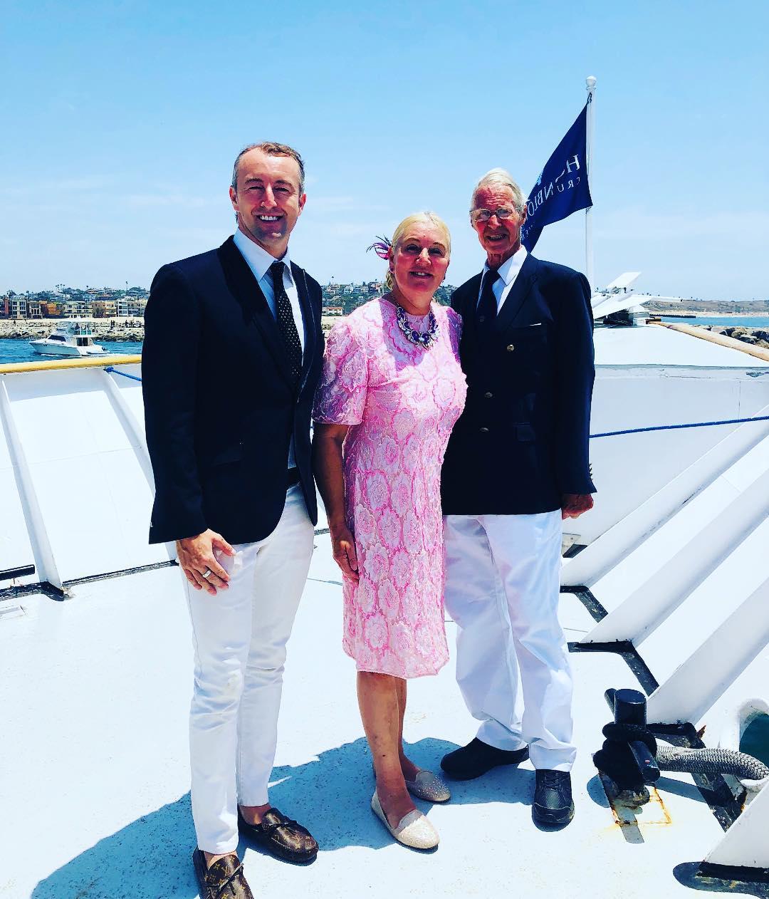 Prince Mario-Max Schaumburg-L. on : “Sunday is Yacht Funday ❤️ The Princely Family wishes you a happy summer ! #princemariomaxschaumburglippe #royals #royalty #fit…”: 