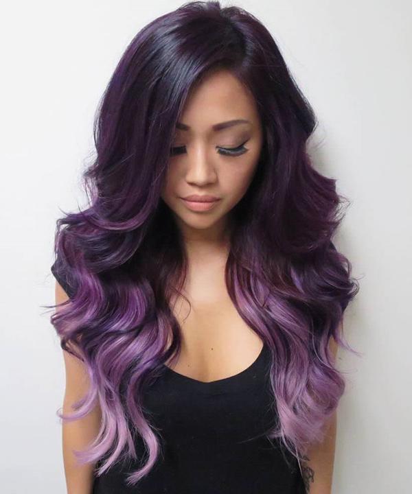 Lavender Purple Hair Color Idea | Best Purple Hairstyle 2022 on Stylevore
