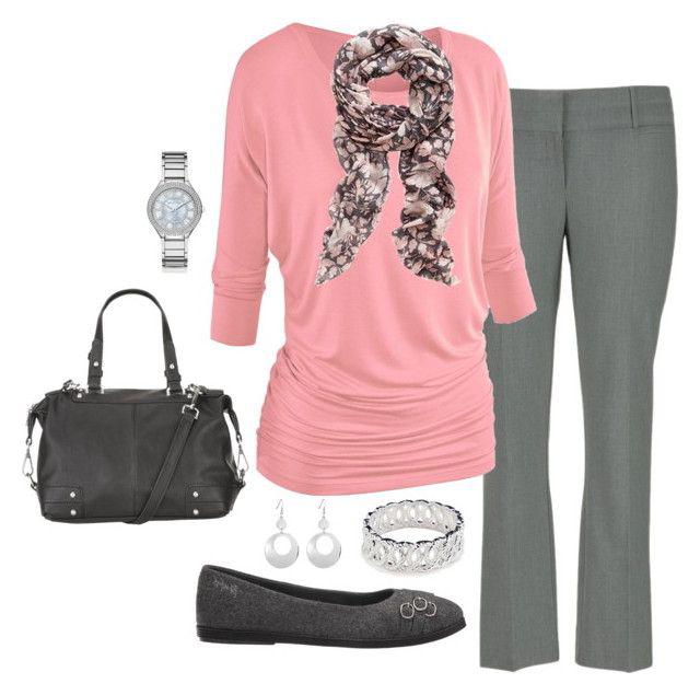 Polyvore Plus Size Outfit featuring maurices, Old Navy, Michael Kors and Napier: Plus size outfit,  Polyvore Outfits 2019  