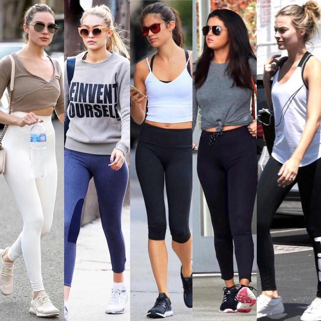Gym Outfit Ideas Celebrity Inspired - Celebrities wearing fitness / gym outfits!