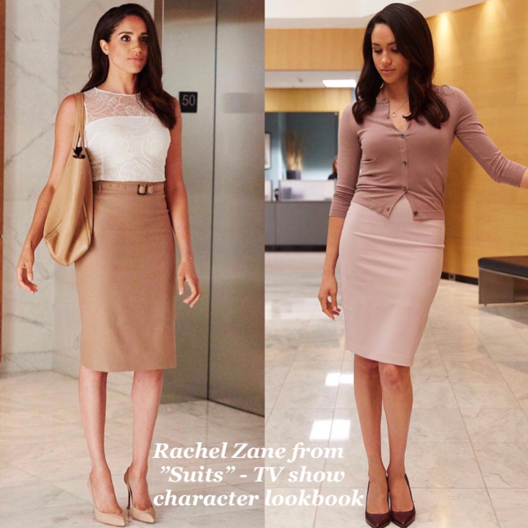 TV show character look book Celebrity Inspired, Meghan Markle from the TV show ”Suits”: Television show,  Prince Harry,  Celebrity Fashion,  Rachel Zane  
