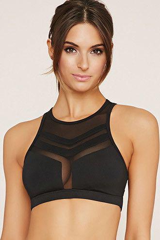 Black Transparent Sporty Gym Wear Workout Outfit: 