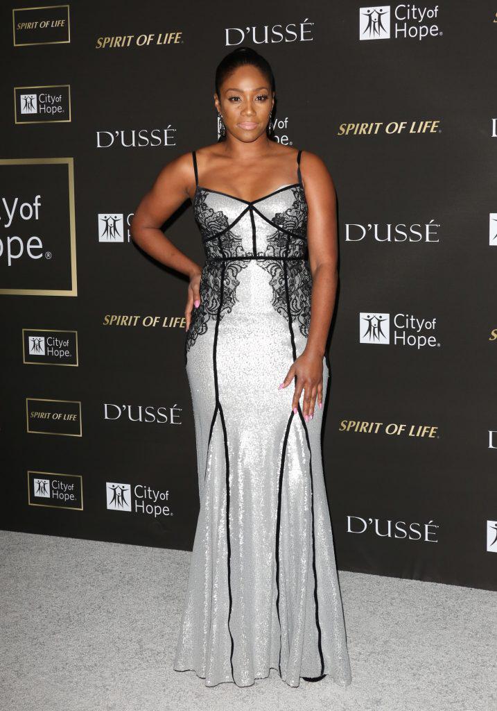 Actress Tiffany Haddish attends the City Of Hope Gala on October 11, 2018 in Los Angeles, California.: 