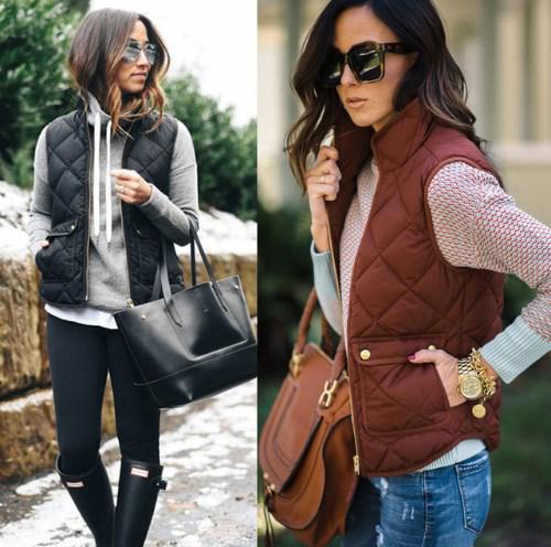 Women Sleeveless Jacket Winter on Stylevore