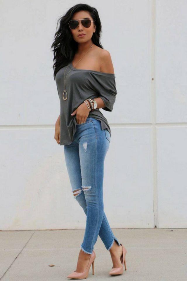 Girls Denim Outfit | Casual Denim Outfits The Hottest Fashion From Across The Globe: Denim Outfits  