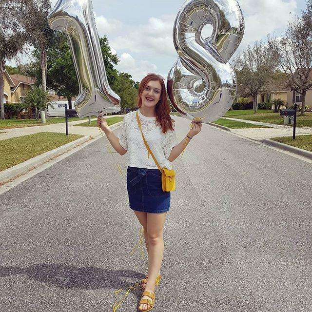Does this mean I have to start adulting now? • • • #18thbirthday #adulting...: party outfits,  Birthday Photoshoot  